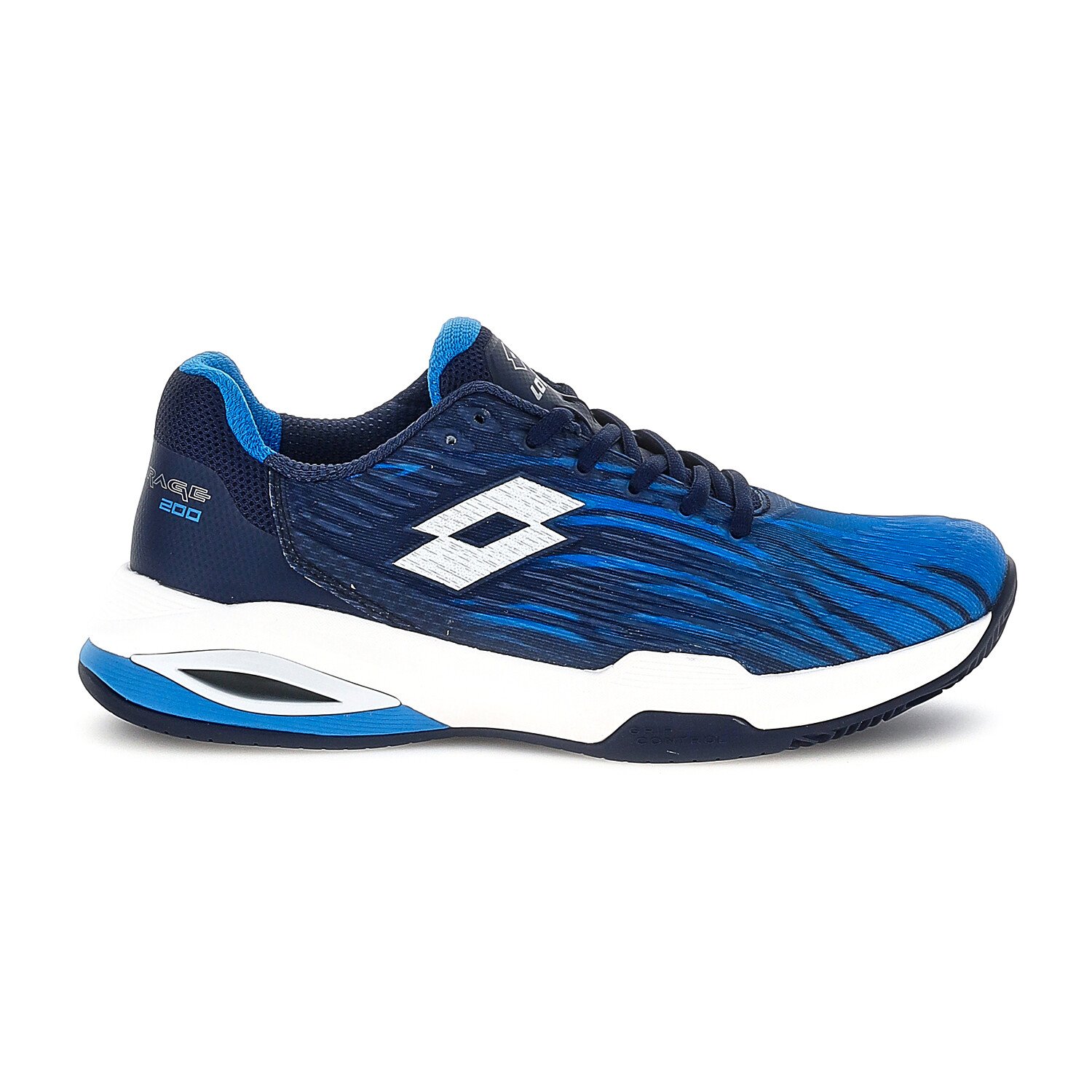 Męskie buty tenisowe Lotto Mirage 200 II PRT Clay Navy Blue/All White EUR 45