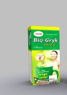 Mir-Lek Herbata Ziołowa  BIO-GRYK MAX x 60 saszetek - Odchudzanie i oczyszczanie - miniaturka - grafika 1