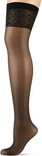 Pończochy - Fiore Hosiery VESPER pończochy 20 den - czarne - L - grafika 1