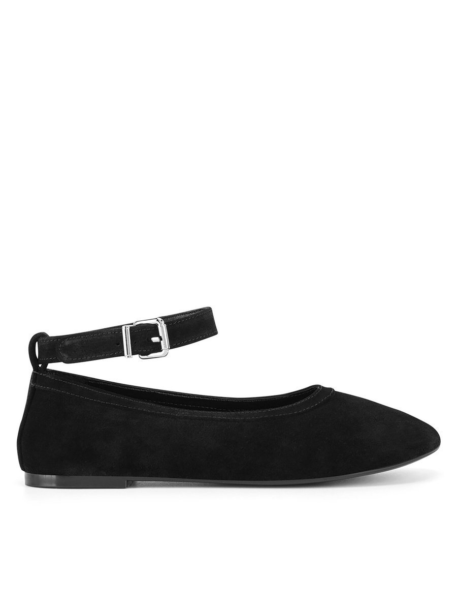Gino Rossi Baleriny Damskie Czarny ANYA-7340-25