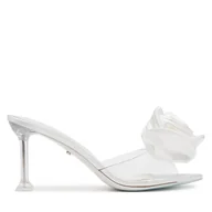 Klapki i japonki damskie - Klapki Aldo Cinderellamule 14008308 Biały - miniaturka - grafika 1