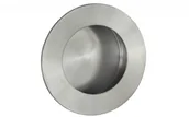 Zawiasy, okucia i inne akcesoria - Uchwyt do drzwi przesuwnych wpuszczany okrągły FH201-65 (fi 65 mm), stal nierdzewna - miniaturka - grafika 1