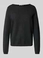 Swetry damskie - Sweter o kroju regular fit z dzianiny z dodatkiem żywej wełny - miniaturka - grafika 1