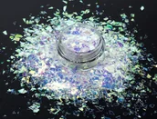 Ozdoby do paznokci - Efekt Tłuczonego Szkła - Broken Glass - Unicorn - miniaturka - grafika 1