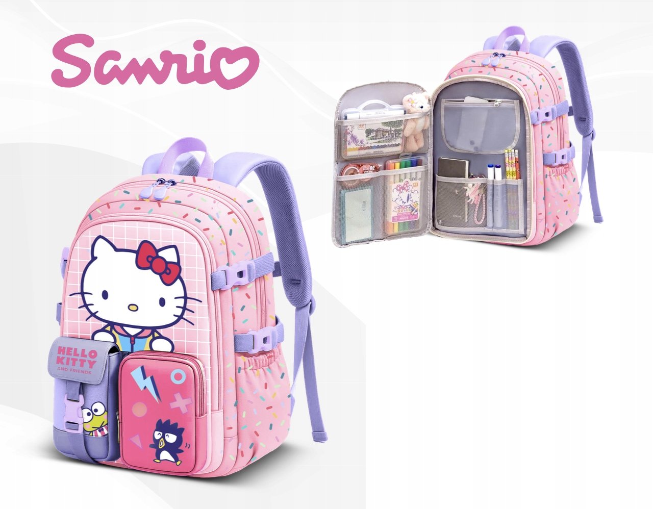 Hello Kitty Zabawa Plecak Haru '40x27x15cm'