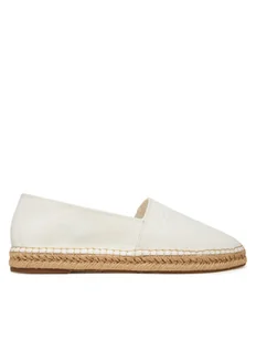 Calvin Klein Espadryle Espadrille Cv Logo HM0HM01808 Biały - Espadryle męskie - miniaturka - grafika 1