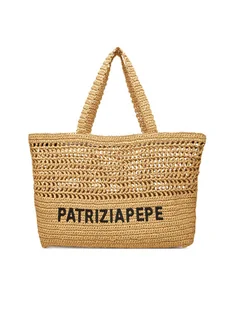 Patrizia Pepe Torebka 2B0119/V039 Beżowy - Torebki damskie - miniaturka - grafika 1