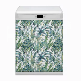 Dekoracja na zmywarkę Egzotyczna paproć 60x80 - Dekoracje domu - miniaturka - grafika 1