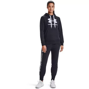 Bluza damska Under Armour Rival Fleece Logo Hoodie - Bluzy sportowe damskie - miniaturka - grafika 4
