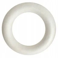 Pozostałe akcesoria świąteczne - Ring styropianowy pełny 12,5 cm op.6szt - miniaturka - grafika 1