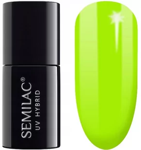 Semilac Semilac 564 Neon Lime lakier hybrydowy 7ml 5902751433487 - Lakiery hybrydowe - miniaturka - grafika 1