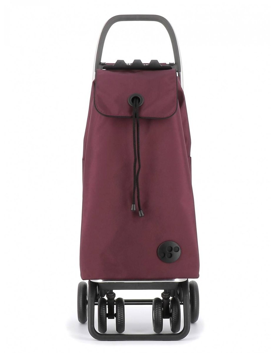 Wózek na zakupy Rolser I-Max MF 4 koła - burdeos