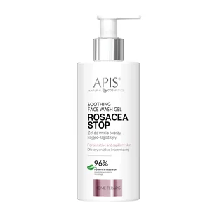 Apis Rosacea-Stop Kojąco-łagodzący żel do mycia twarzy 300 ml - Żele do mycia twarzy - miniaturka - grafika 1