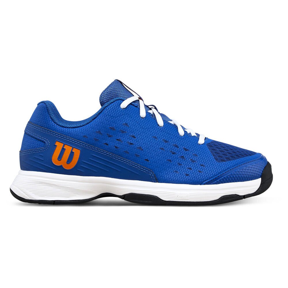 Buty tenisowe dziecięce Wilson Rush PRO JR L Deja Vu Blue/Orange EUR 33 1/3