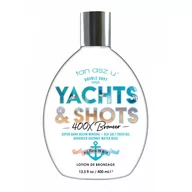 Samoopalacze - Tan Asz U, Double Shot Yachts & Shots, Bronzer do opalania, 400 ml - miniaturka - grafika 1