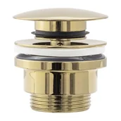 Korki do umywalek - Rea Korek umywalkowy uniwersalny klik-klak L.Gold A2360 A2360 - miniaturka - grafika 1