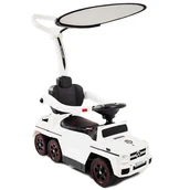 Pojazdy elektryczne dla dzieci - Jeździk Na Akumulator Mercedes G 63 AMG 6x6 1838 Long Biały - miniaturka - grafika 1
