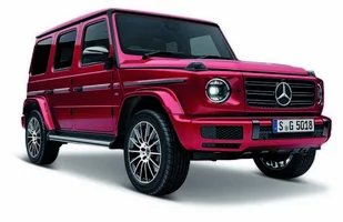 Model Mercedes-Benz G-Class 2019 Czerwony 1/24 - Kolekcjonerskie modele pojazdów - miniaturka - grafika 1