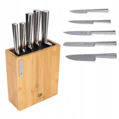 Noże kuchenne - Komplet Noży Kuchennych W Bloku 6 El Solidne - miniaturka - grafika 1