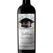 Akcesoria do pakowania - Etykieta Na Wino Dla Magistra Inżyniera Prezent Y3 - miniaturka - grafika 1