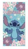 Okrycia kąpielowe dla dzieci - Ręcznik plażowy dziecięcy bawełniany 70x140 Lillo&Stitch girl - miniaturka - grafika 1