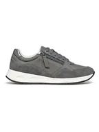Trampki damskie - Geox Sneakersy "Bulmya" w kolorze szarym - miniaturka - grafika 1