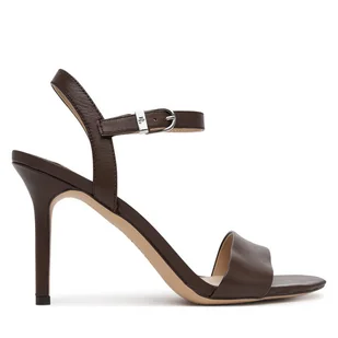 Sandały LAUREN RALPH LAUREN 802940727011 Brązowy - Sandały damskie - miniaturka - grafika 1