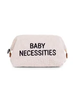 Torby i organizery dla mam - Childhome Kosmetyczka Baby Necessities Teddy Bear white - miniaturka - grafika 1