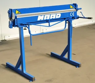 MAAD ZG 1100 / 0.8 mm ZAGINARKA GIĘTARKA KRAWĘDZIARKA DEKARSKA DO BLACHY Z CIĘCIEM MAAD ZG-1100/0.8 mm - Giętarki - miniaturka - grafika 5
