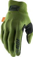 Rękawiczki rowerowe - 100% Rękawiczki 100% COGNITO Gloves Army Green - S długość dłoni 181-187 mm NEW 2022 - miniaturka - grafika 1
