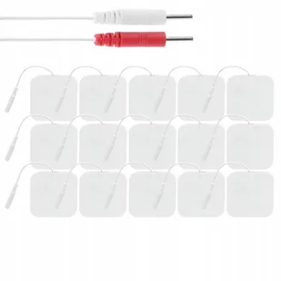 15X Elektroda Elektrody Pady Żelowe Tens/Ems - Akcesoria do rehabilitacji - miniaturka - grafika 1