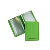Szkolne artykuły papiernicze - Biurfol Okładka na dokumenty mini glass - miniaturka - grafika 1