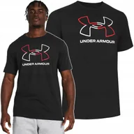Koszulki męskie - Koszulka Męska Under Armour T-shirt Szybkoschnąca Sportowa 1382915-001 M - miniaturka - grafika 1