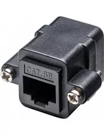 Wtyczki i adaptery - Goobay Adapter montażowy RJ45/RJ45 UTP kat.5 72361 72361 - miniaturka - grafika 1