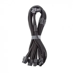 CableMod C-Series Pro Anschlusskabel - Variante B, 90°, 16-Pin zu 4x 8-Pin PCIe, schwarz CM-PCSR-16P4-RBN60KK-5PK-R-SS - Kable komputerowe i do monitorów - miniaturka - grafika 1