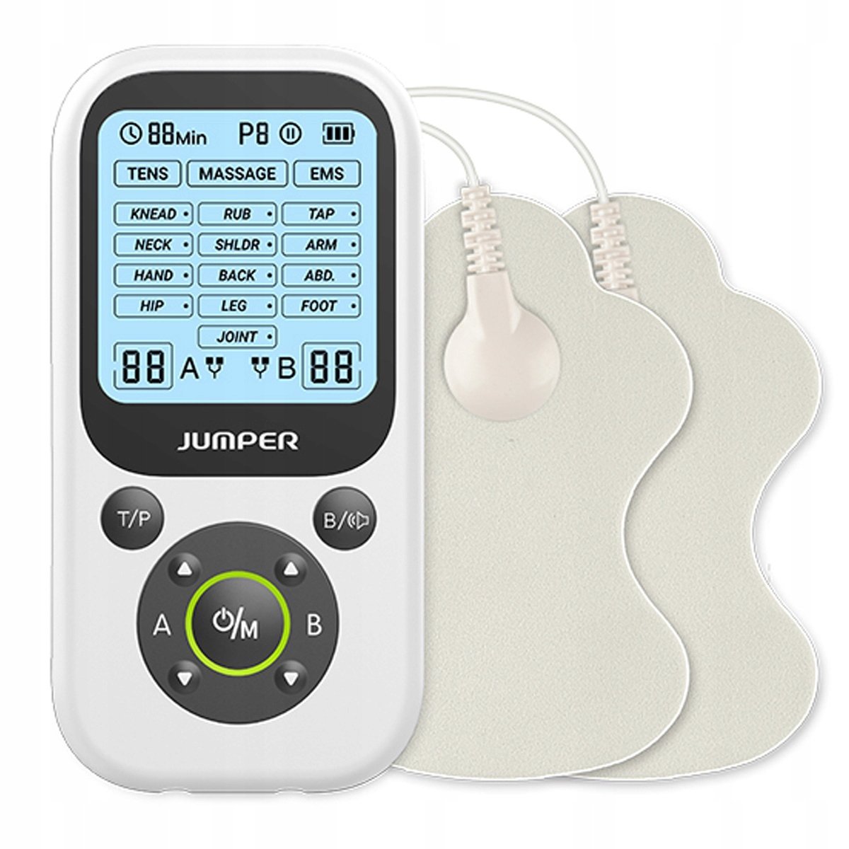 Elektrostymulator Jumper JPD-ES210 3w1 TENS EMS MASAŻ MEDYCZNY 41 programów