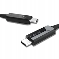 Kable USB - Corning AOC-CCU6JPN015M20, USB C, USB C, 15 m, Black, 40 Gbit/s, Fiber optic - miniaturka - grafika 1