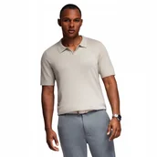 Koszulki męskie - Męska koszulka polo z klasycznym splotem jasnoszara V3 OM-POSS-0159 r. XL - miniaturka - grafika 1