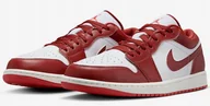 Buty sportowe męskie - Buty Nike Air Jordan 1 Low " Dune Red " r. 45 - miniaturka - grafika 1