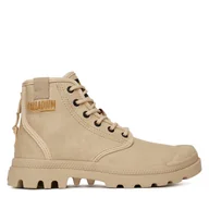 Botki damskie - Trapery Palladium Pampa Hi Coated 74375-210-M Beżowy - miniaturka - grafika 1