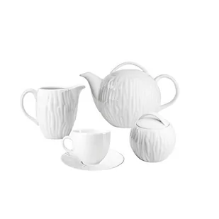 Zestaw kawowy dla 6 osób porcelana MariaPaula Natura (15 elementów) - Serwisy do kawy i herbaty - miniaturka - grafika 1