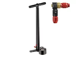 Lezyne Alloy Floor Drive Black - Akcesoria rowerowe - miniaturka - grafika 1