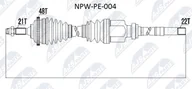 Układ napędowy - akcesoria - Wał napędowy NTY NPW-PE-004 - miniaturka - grafika 1