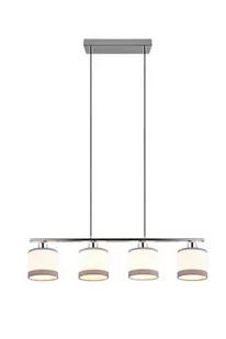 Davos lampa wisząca 4xE14 chrom/biała R31554006 - Lampy sufitowe - miniaturka - grafika 1