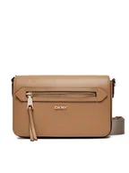 Torebki damskie - DKNY Torebka Bryant Ave Md Flap C R42E3E21 Brązowy - miniaturka - grafika 1