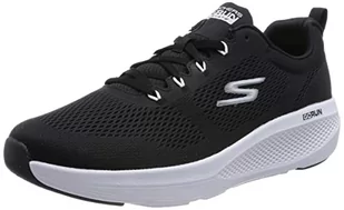 Skechers Męskie trampki 220324 BKW, czarne tekstylne/czarne syntetyczne/białe wykończenie, rozmiar 7,5, Czarna tkanina czarna syntetyczna biała wykończenie, 41.5 EU - Trampki męskie - miniaturka - grafika 1