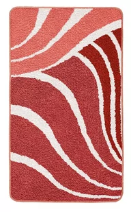Kleine Wolke Flame Dywan kąpielowy czerwony 60x100 cm - Dywaniki łazienkowe - miniaturka - grafika 1