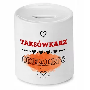 SKARBONKA DLA TAKSÓWKARZA IDEALNY PREZENT z Nadrukiem ze Zdjęciem - Skarbonki - miniaturka - grafika 1