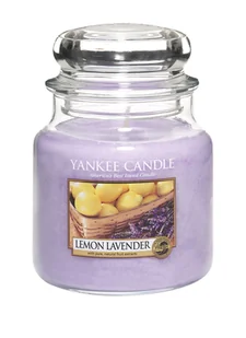 Yankee Candle Świeca zapachowa mały słój Lemon Lavender 104g - Świece - miniaturka - grafika 2