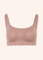Biustonosze - Sloggi Biustonosz Bustier Zero Feel Bliss braun - miniaturka - grafika 1